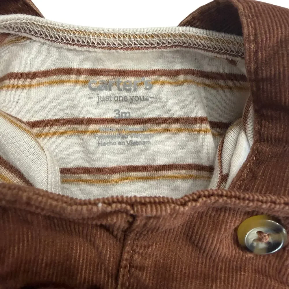 Carters Thanksgiving Baby Outfits Size 3M